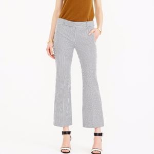 J.CREW * TEDDIE PANT SEERSUCKER * SIZE 00